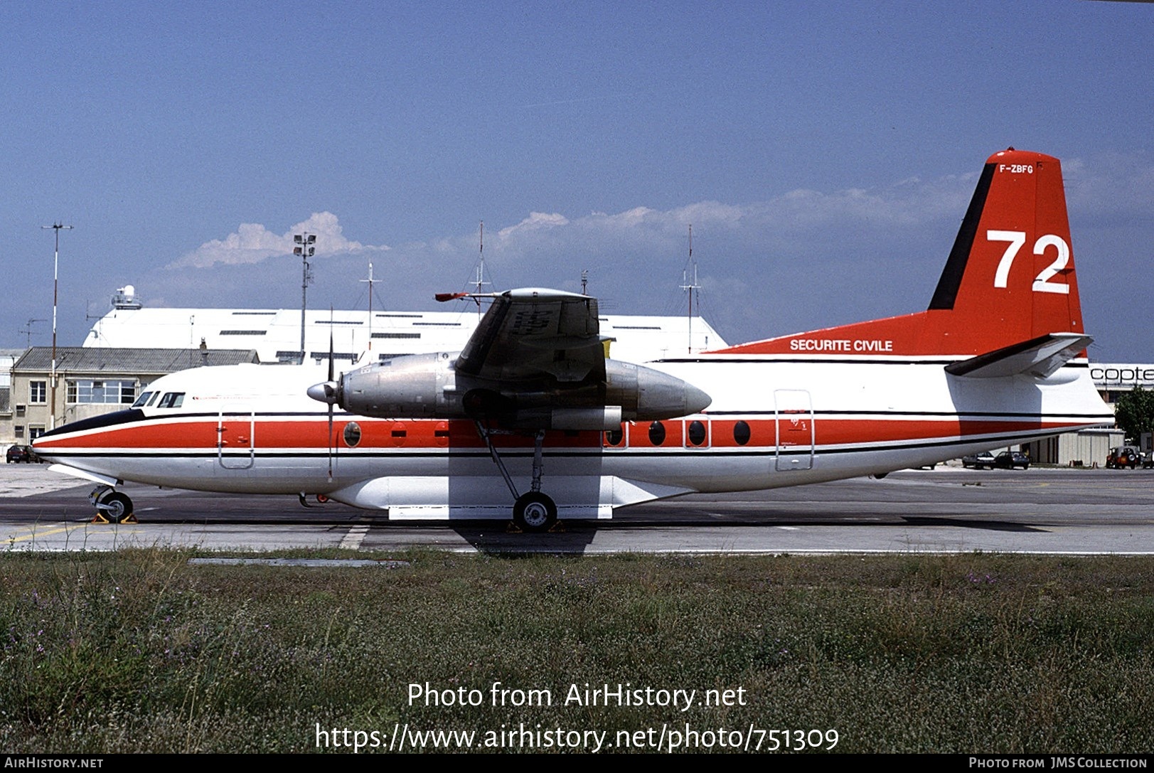 Aircraft Photo of F-ZBFG | Fokker F27-600 Friendship | Sécurité Civile | AirHistory.net #751309