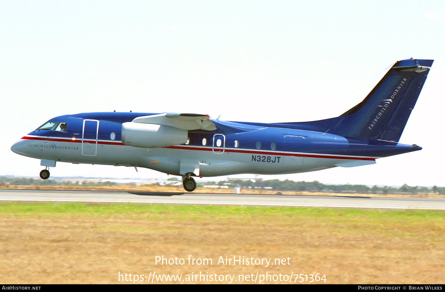 Aircraft Photo of N328JT | Fairchild Dornier 328-300 328JET | Fairchild Dornier | AirHistory.net #751364