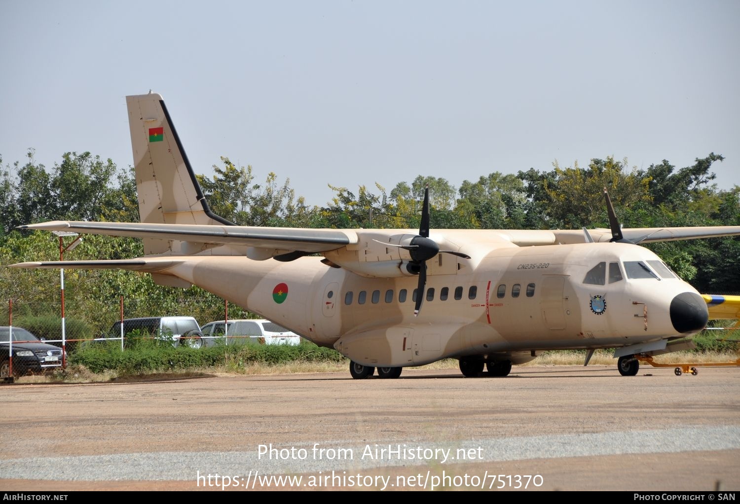 Aircraft Photo of XT-MBE | CASA/IPTN CN235-220 | Burkina Faso - Air Force | AirHistory.net #751370