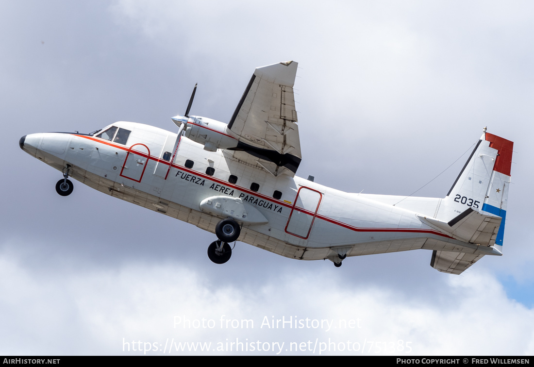 Aircraft Photo of 2035 | CASA C-212-400 Aviocar | Paraguay - Air Force | AirHistory.net #751385