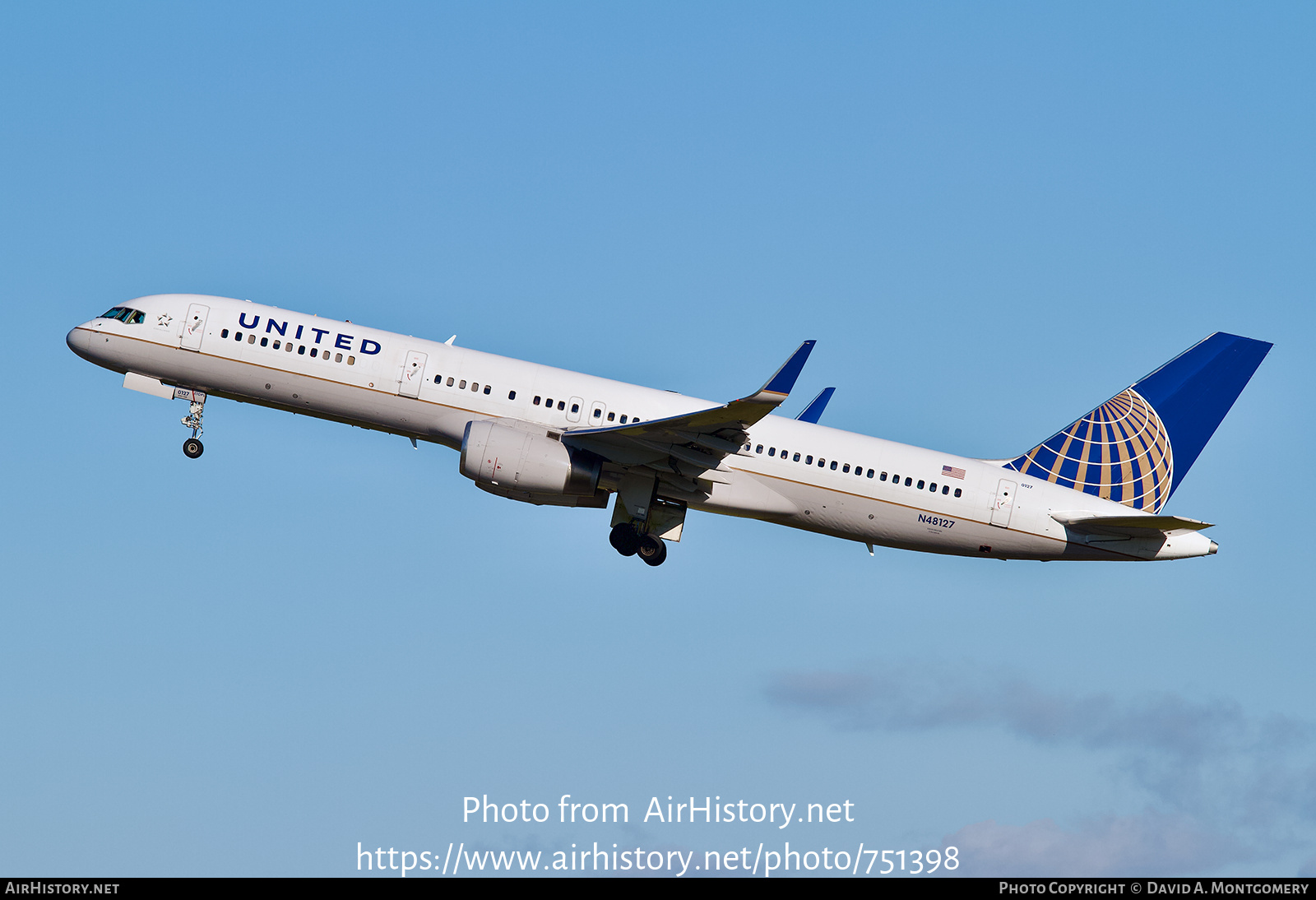 Aircraft Photo of N48127 | Boeing 757-224 | United Airlines | AirHistory.net #751398