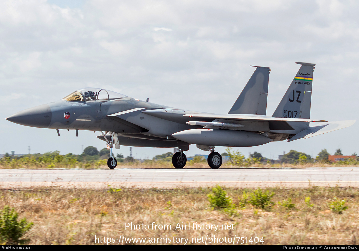 Aircraft Photo of 82-0017 / AF82-017 | McDonnell Douglas F-15C Eagle | USA - Air Force | AirHistory.net #751404