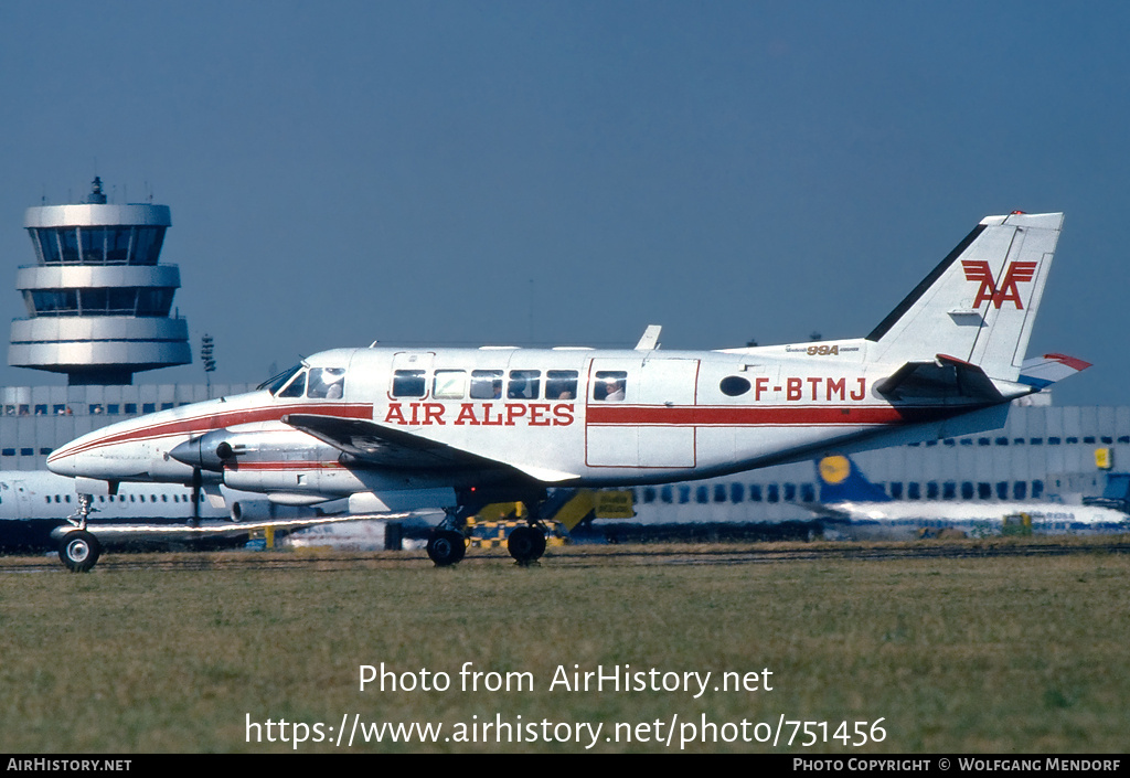 Aircraft Photo of F-BTMJ | Beech 99A | Air Alpes | AirHistory.net #751456