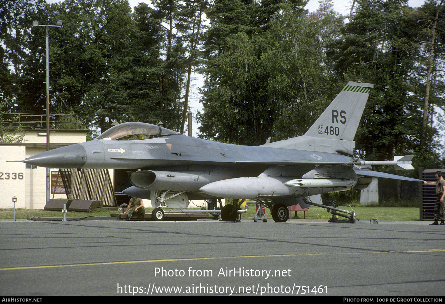 Aircraft Photo of 85-1480 / AF85-480 | General Dynamics F-16C Fighting Falcon | USA - Air Force | AirHistory.net #751461