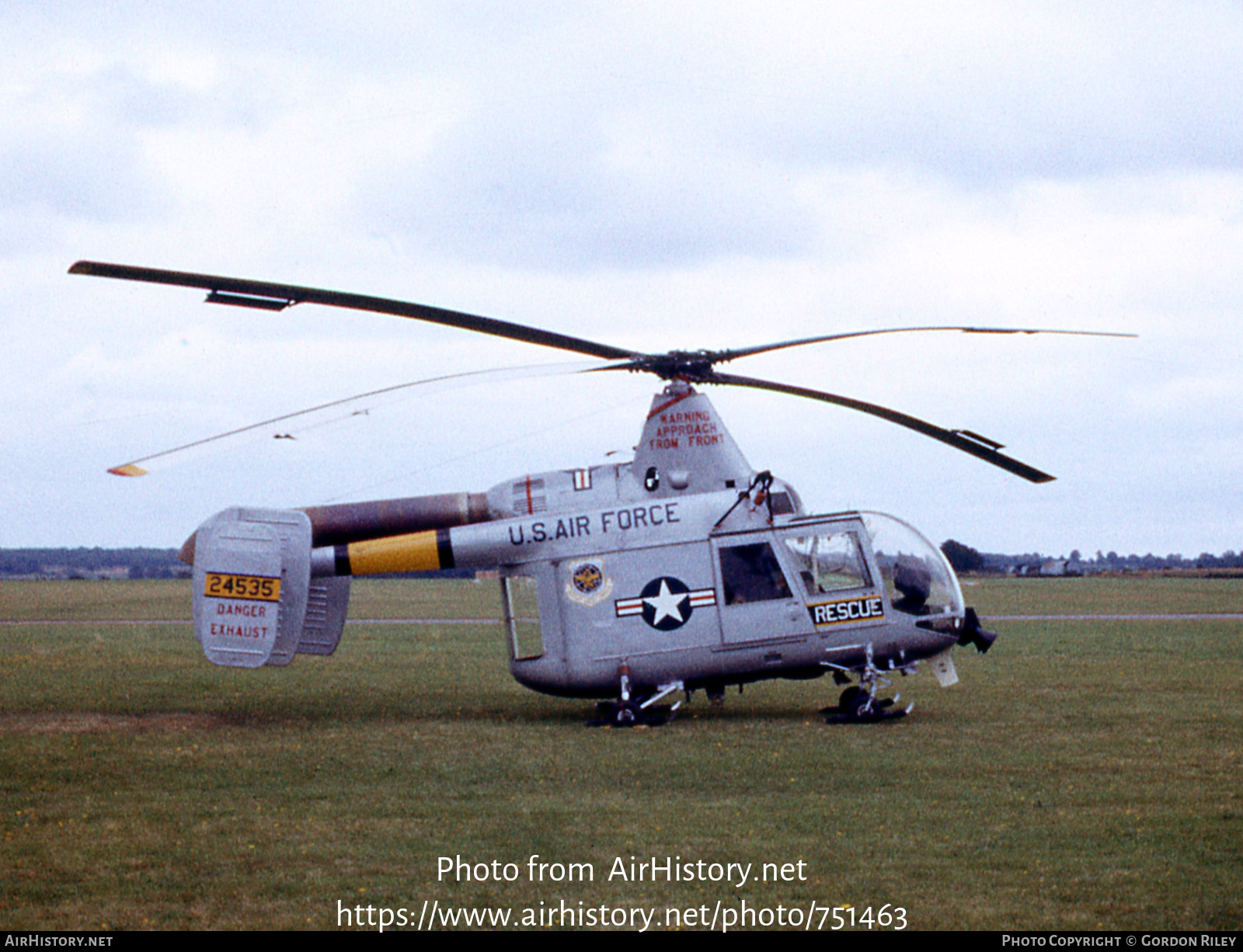 Aircraft Photo of 62-4535 / 24535 | Kaman HH-43F Huskie | USA - Air Force | AirHistory.net #751463