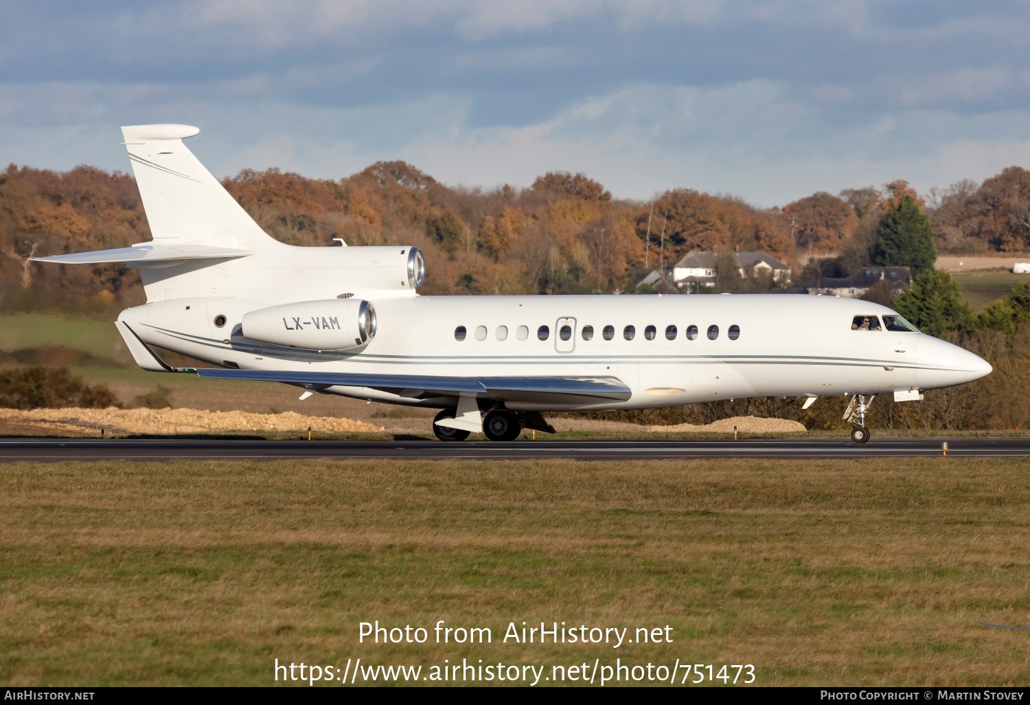 Aircraft Photo of LX-VAM | Dassault Falcon 7X | AirHistory.net #751473