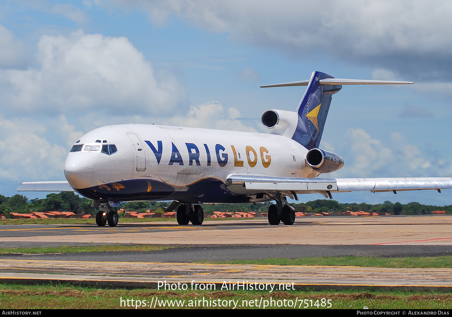 Aircraft Photo of PP-VQV | Boeing 727-243/Adv(F) | Varig Log | AirHistory.net #751485