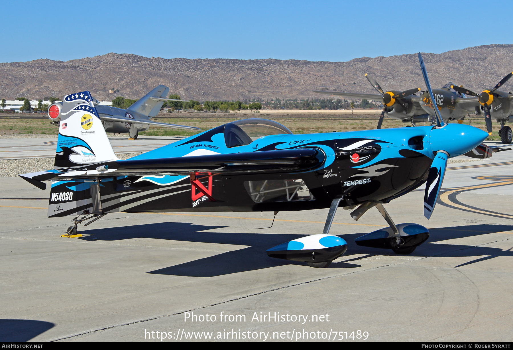 Aircraft Photo of N540SG | Zivko Edge 540 | AirHistory.net #751489