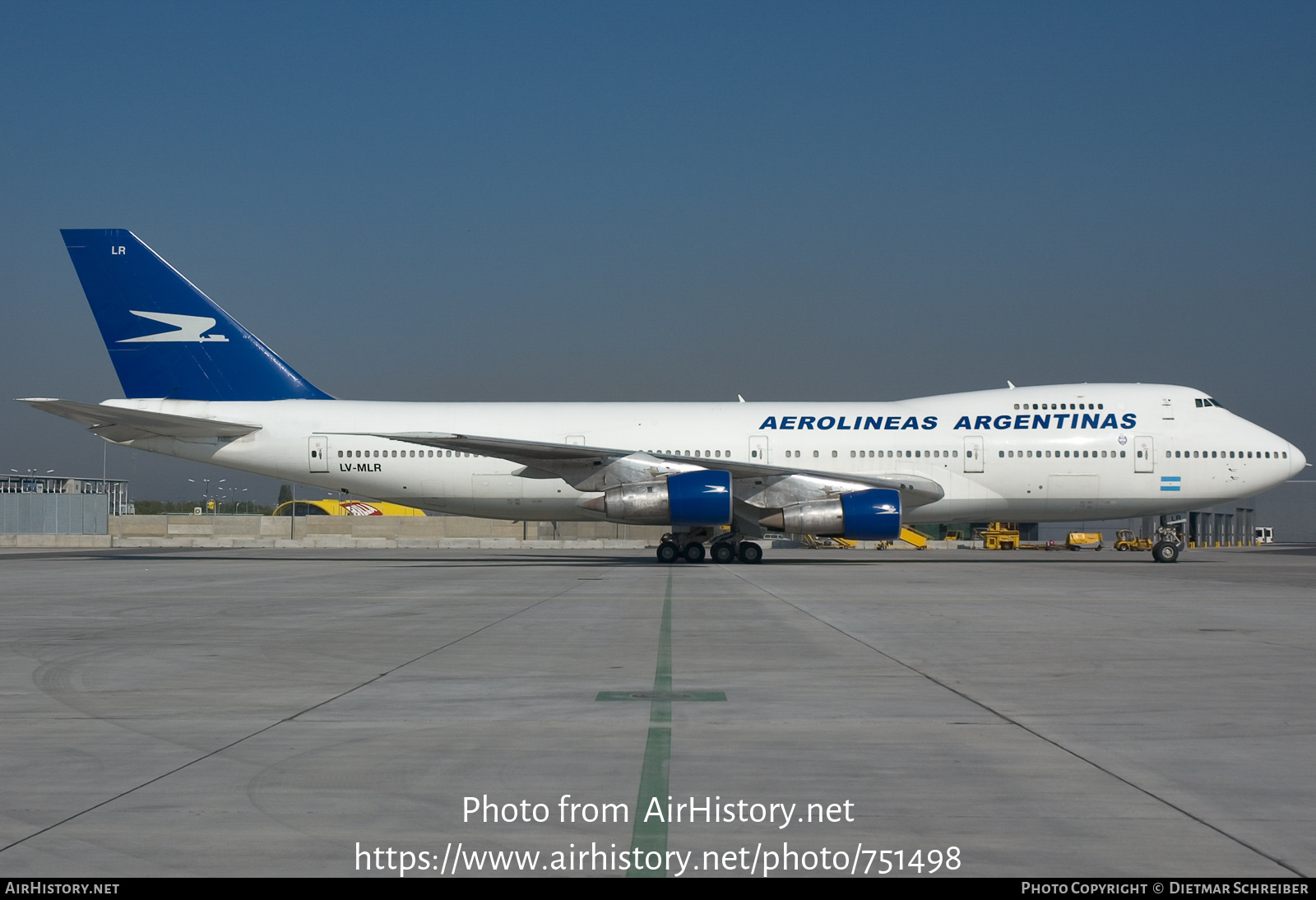 Aircraft Photo of LV-MLR | Boeing 747-287B | Aerolíneas Argentinas | AirHistory.net #751498