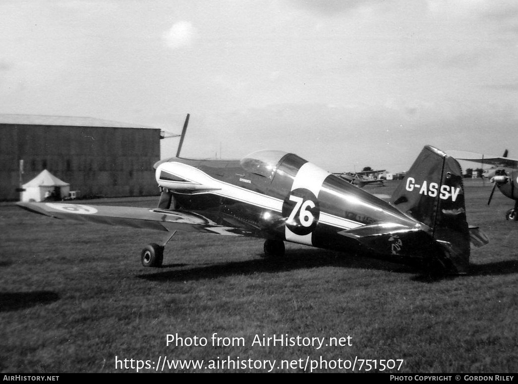 Aircraft Photo of G-ASSV | Kensinger KF | AirHistory.net #751507