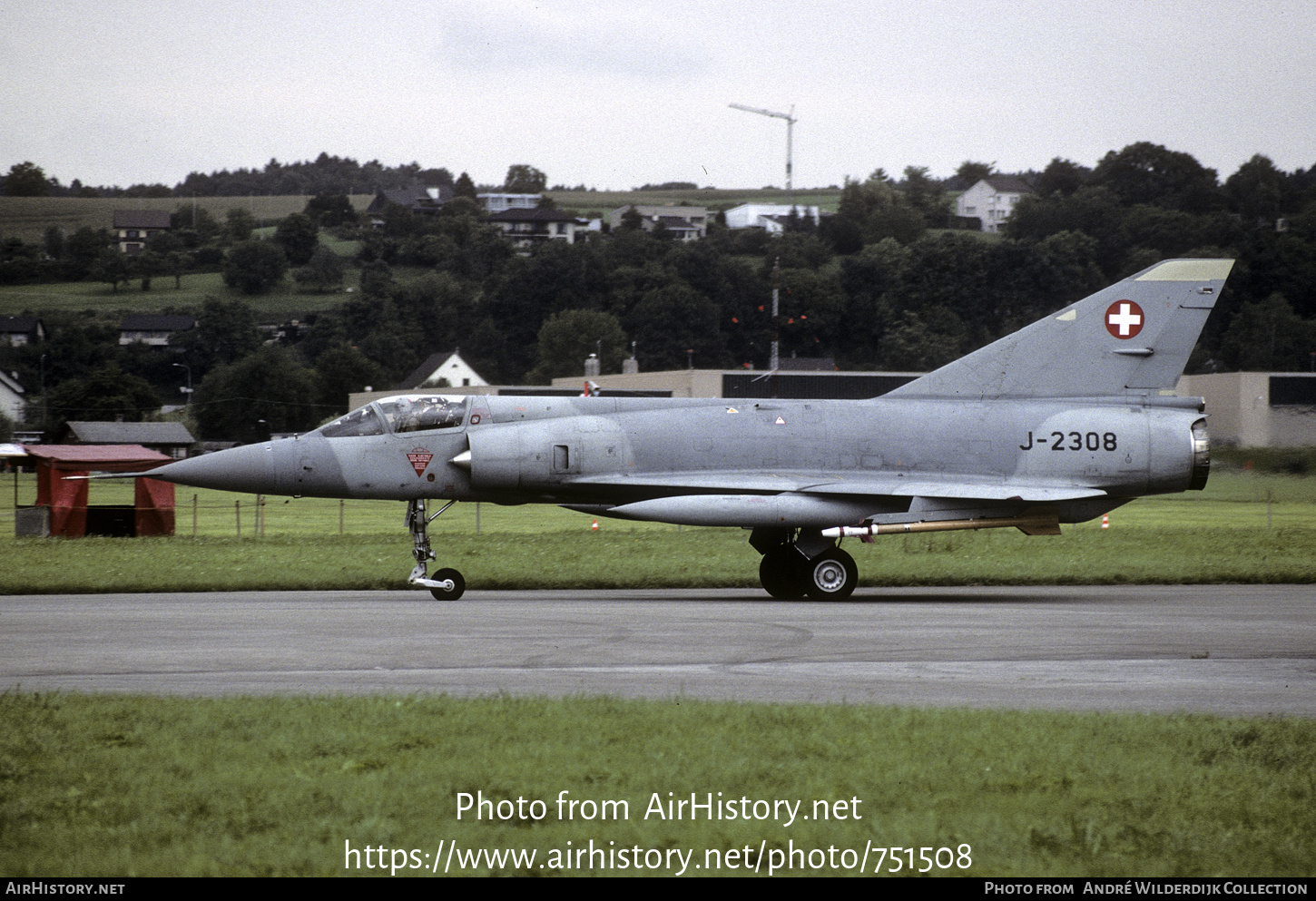 Aircraft Photo of J-2308 | Dassault Mirage IIIS | Switzerland - Air Force | AirHistory.net #751508