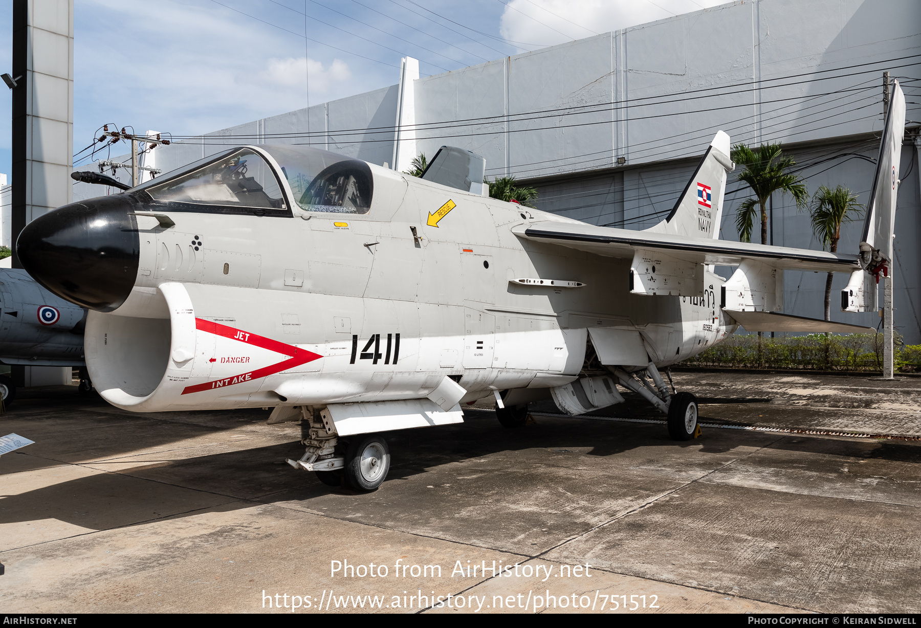 Aircraft Photo of 160563 | Vought A-7E Corsair II | Thailand - Navy | AirHistory.net #751512