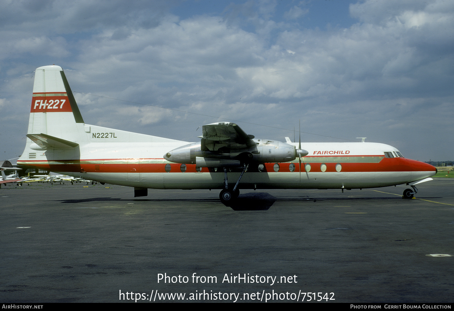 Aircraft Photo of N2227L | Fairchild Hiller FH-227 | Fairchild | AirHistory.net #751542