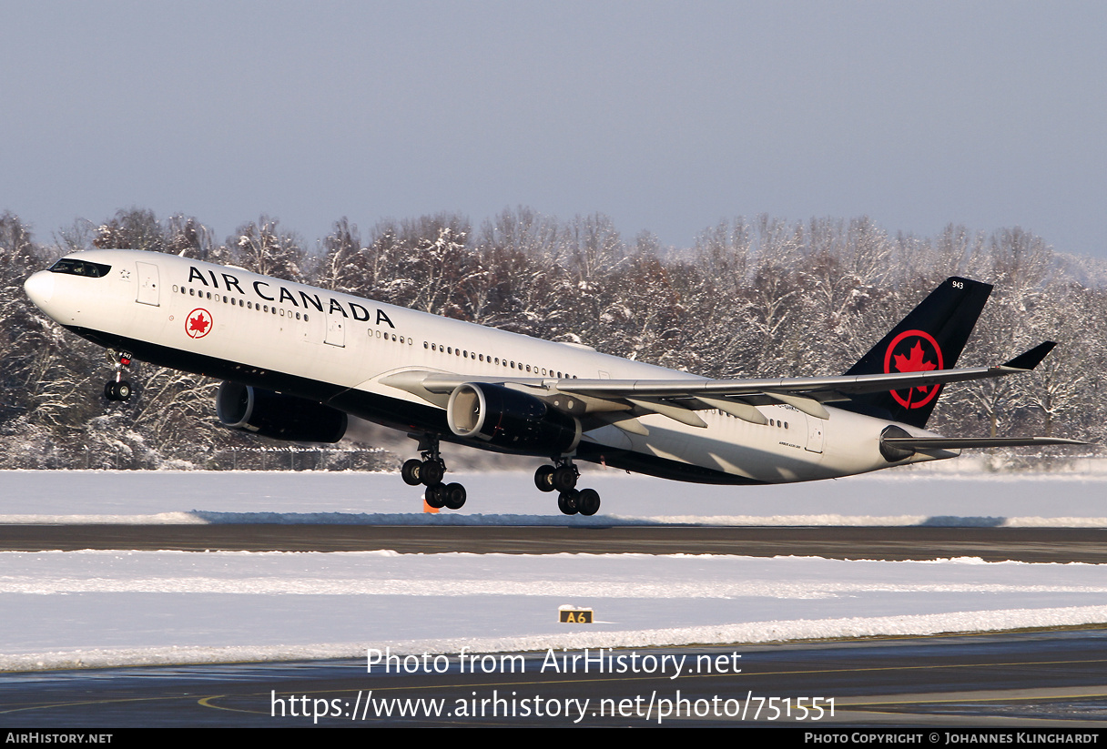 Aircraft Photo of C-GHKC | Airbus A330-343E | Air Canada | AirHistory.net #751551