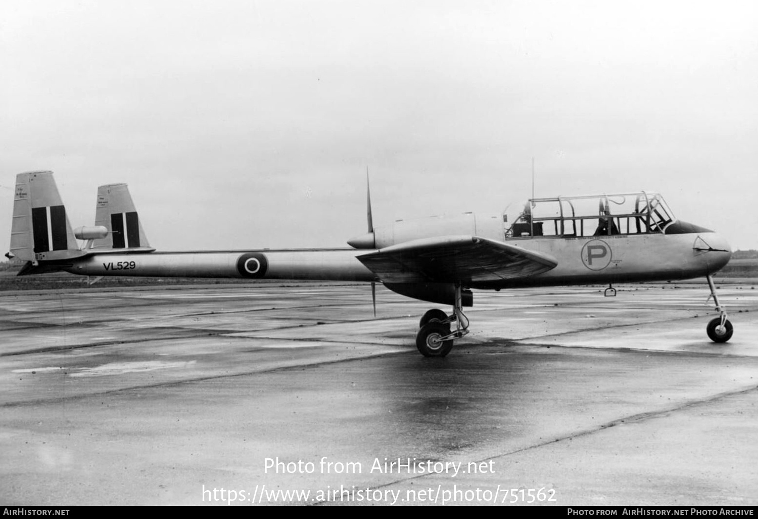 Aircraft Photo of VL529 | Heston J.C.6 (A.2/45) | UK - Army | AirHistory.net #751562