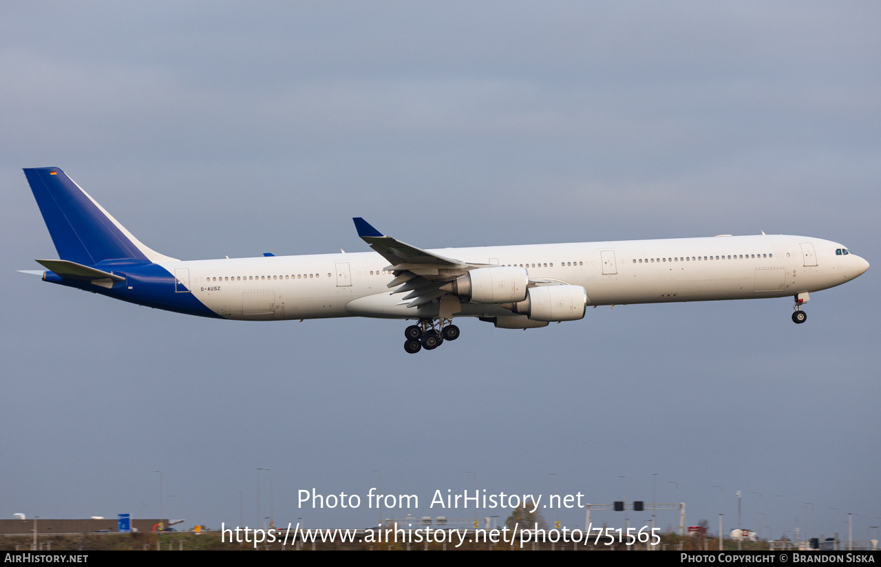 Aircraft Photo of D-AUSZ | Airbus A340-642 | USC - Universal Sky Carrier | AirHistory.net #751565