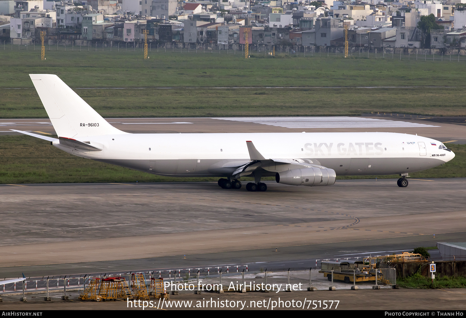 Aircraft Photo of RA-96103 | Ilyushin Il-96-400T | Sky Gates Airlines | AirHistory.net #751577