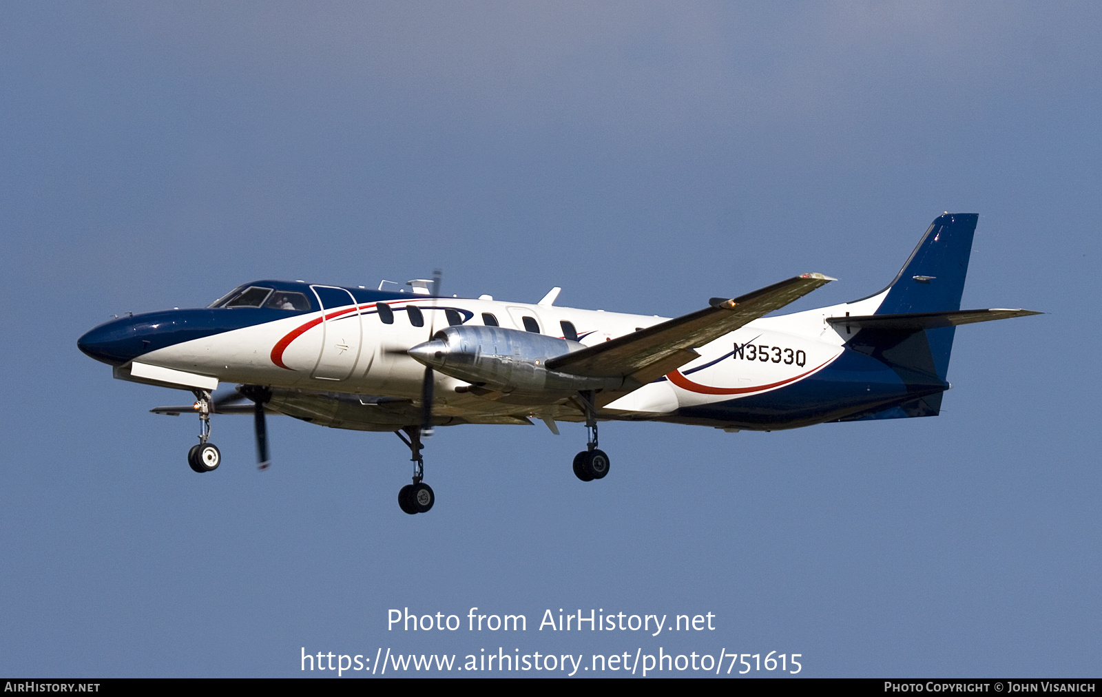 Aircraft Photo of N3533Q | Fairchild SA-227DC Metro 23 | AirHistory.net #751615