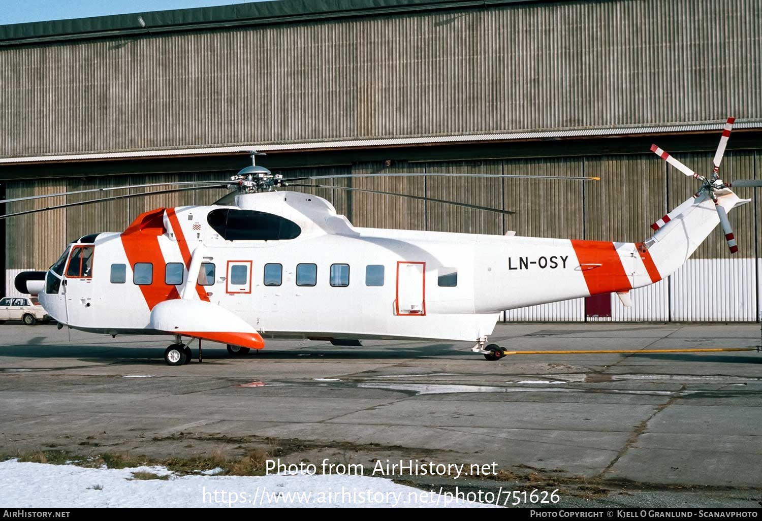 Aircraft Photo of LN-OSY | Sikorsky S-61N | Helikopter Service | AirHistory.net #751626