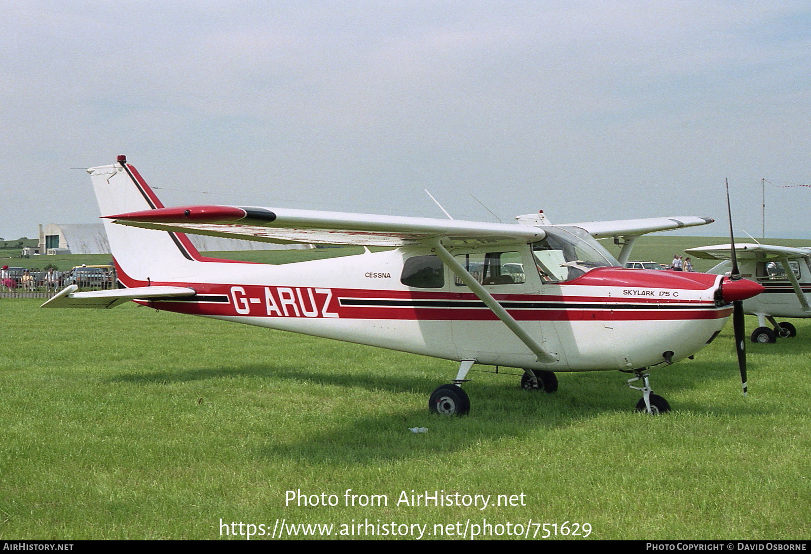 Aircraft Photo of G-ARUZ | Cessna 175C Skylark | AirHistory.net #751629