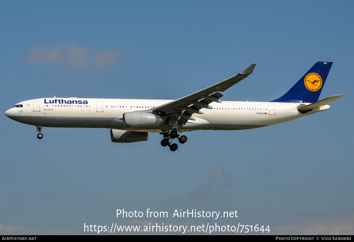 Aircraft Photo of D-AIKH | Airbus A330-343 | Lufthansa | AirHistory.net #751644