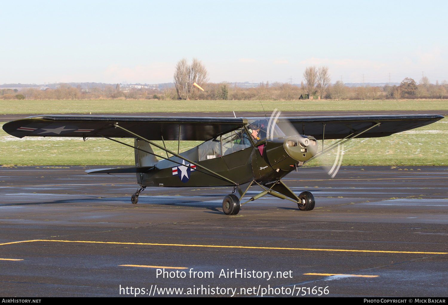 Aircraft Photo of N7238X | Piper L-18C Super Cub | USA - Army | AirHistory.net #751656