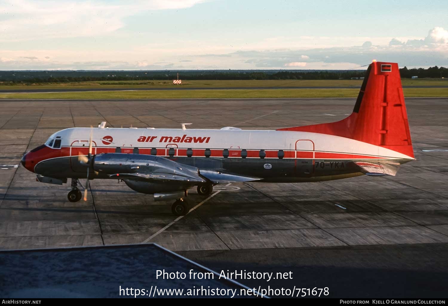 Aircraft Photo of 7Q-YKA | Hawker Siddeley HS-748 Srs2/108 | Air Malawi | AirHistory.net #751678