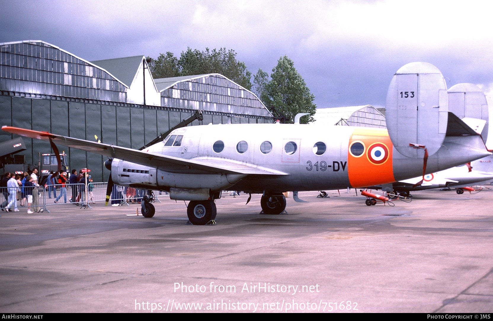 Aircraft Photo of 153 | Dassault MD-312 Flamant | France - Air Force | AirHistory.net #751682