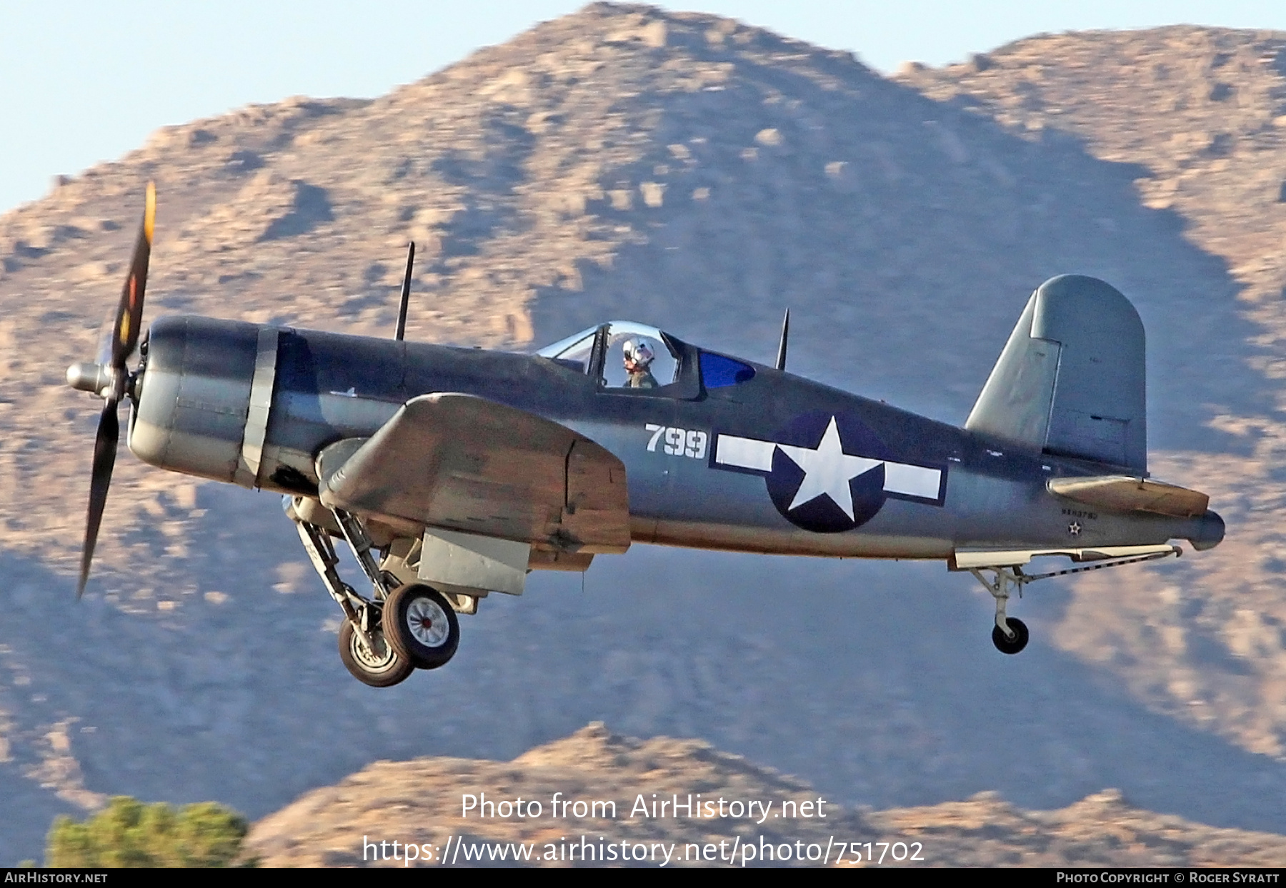 Aircraft Photo of N83782 / NX83782 | Vought F4U-1A Corsair | USA - Navy | AirHistory.net #751702