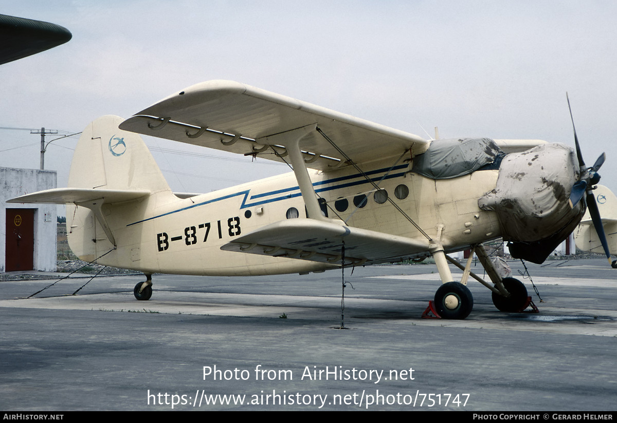 Aircraft Photo of B-8718 | Yunshuyi Y5B | Xinjiang General Aviation | AirHistory.net #751747