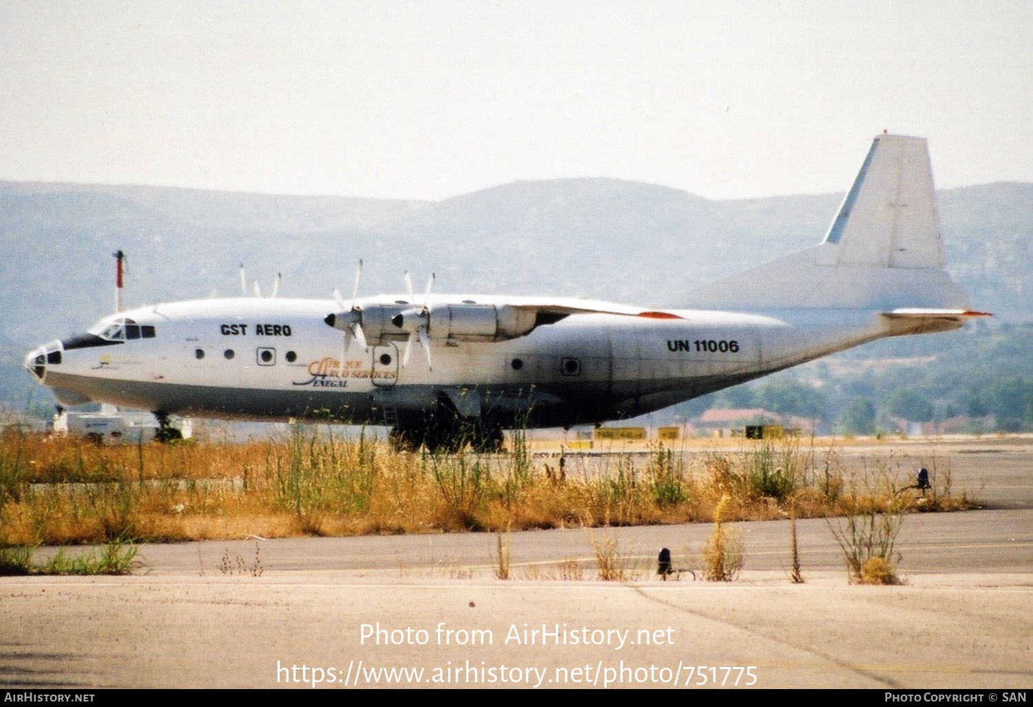 Aircraft Photo of UN11006 | Antonov An-12B | GST Aero | AirHistory.net #751775