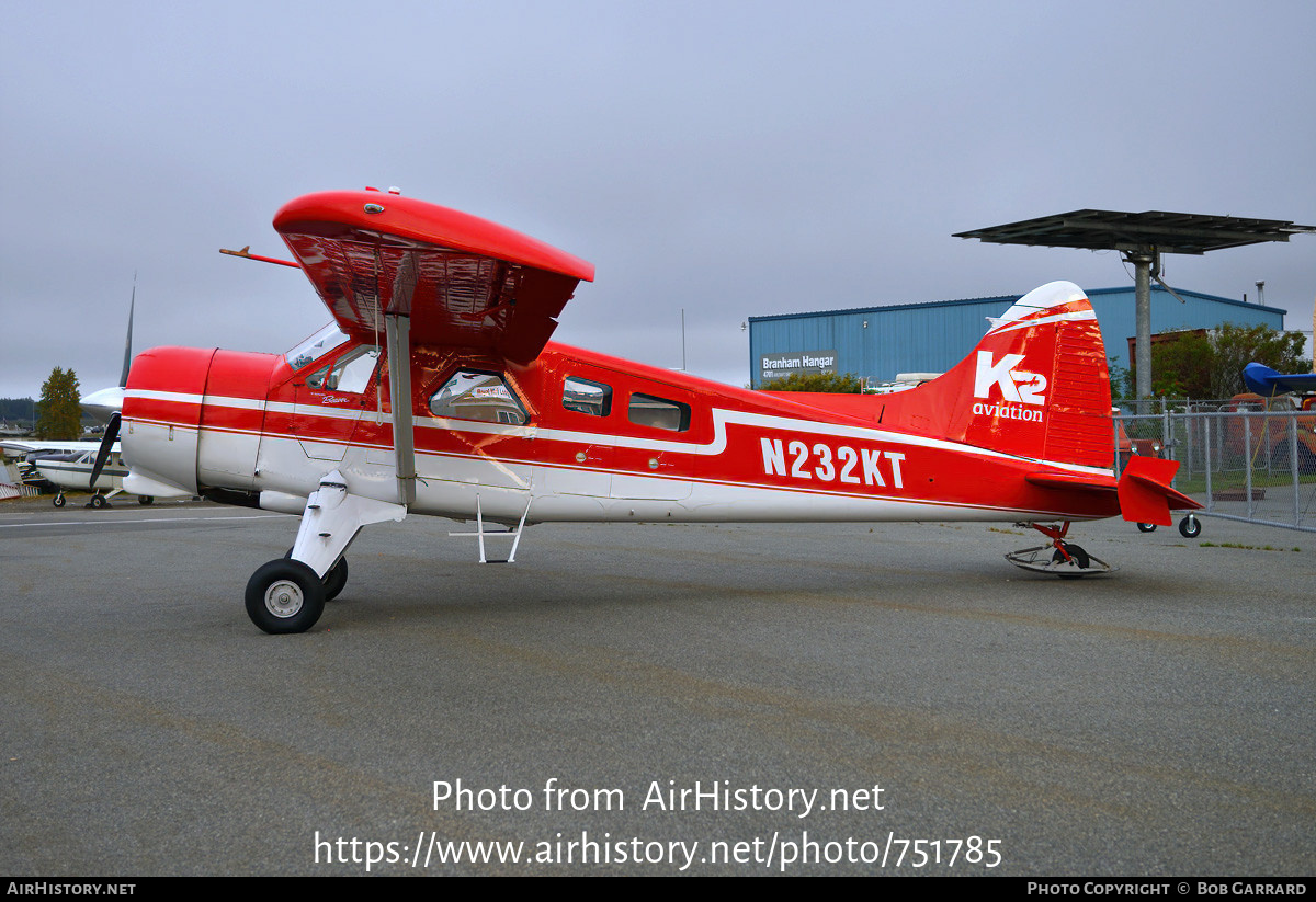 Aircraft Photo of N232KT | De Havilland Canada DHC-2 Beaver Mk1 | K2 Aviation | AirHistory.net #751785