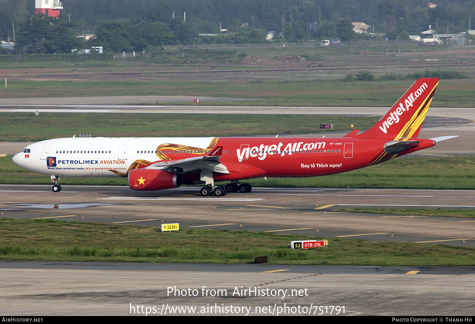 Aircraft Photo of VN-A810 | Airbus A330-343 | VietJet Air | AirHistory.net #751791