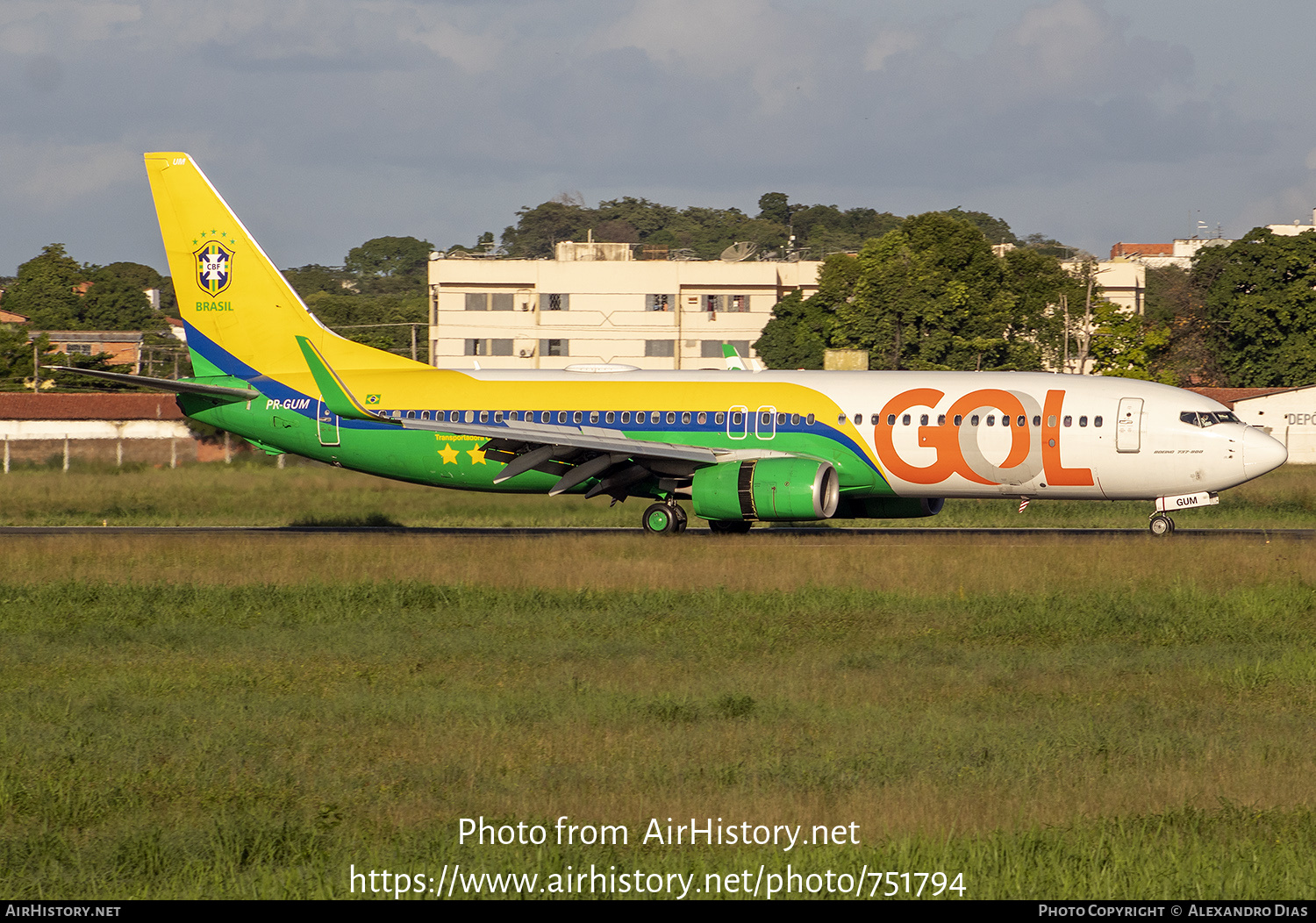 Aircraft Photo of PR-GUM | Boeing 737-8EH | GOL Linhas Aéreas | AirHistory.net #751794