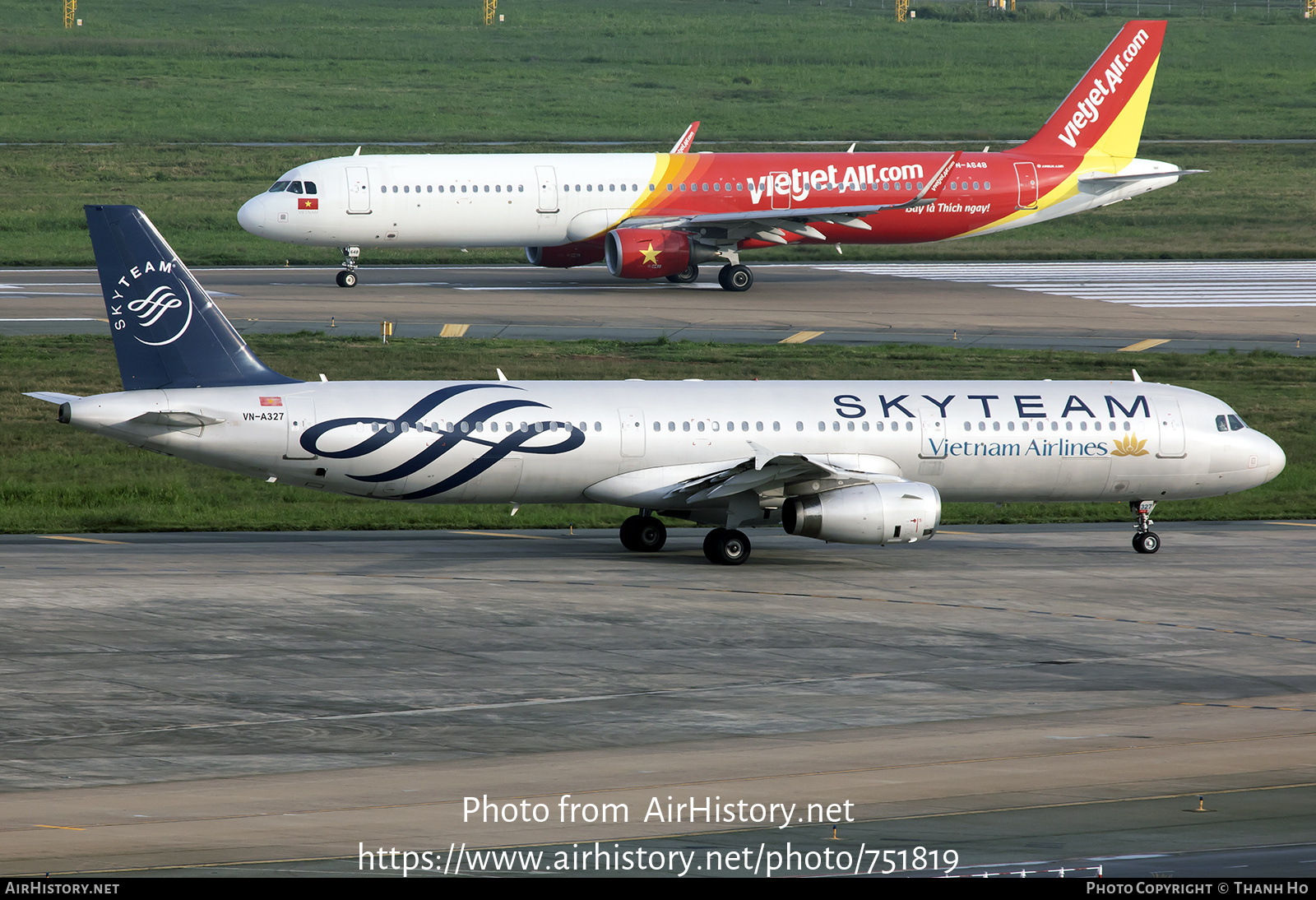 Aircraft Photo of VN-A327 | Airbus A321-231 | Vietnam Airlines | AirHistory.net #751819