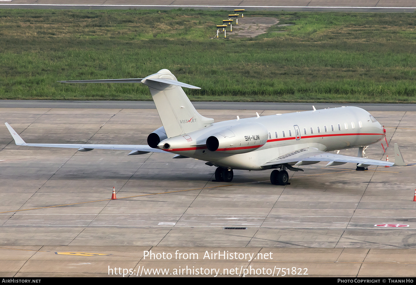 Aircraft Photo of 9H-VJN | Bombardier Global 6000 (BD-700-1A10) | VistaJet | AirHistory.net #751822