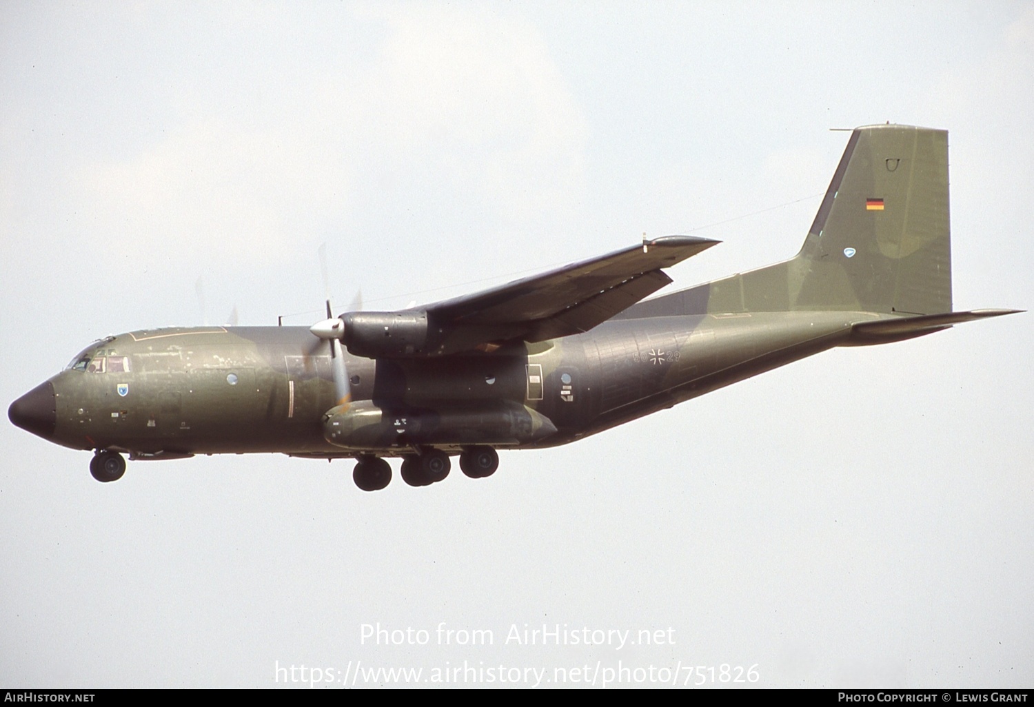 Aircraft Photo of 5029 | Transall C-160D | Germany - Air Force | AirHistory.net #751826