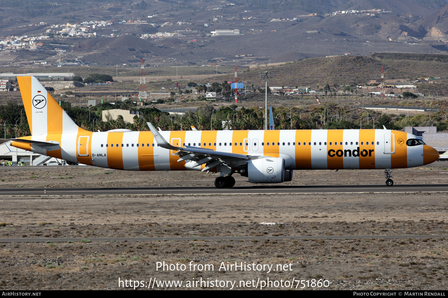 Aircraft Photo of D-ANLA | Airbus A321-271NX | Condor Flugdienst | AirHistory.net #751860