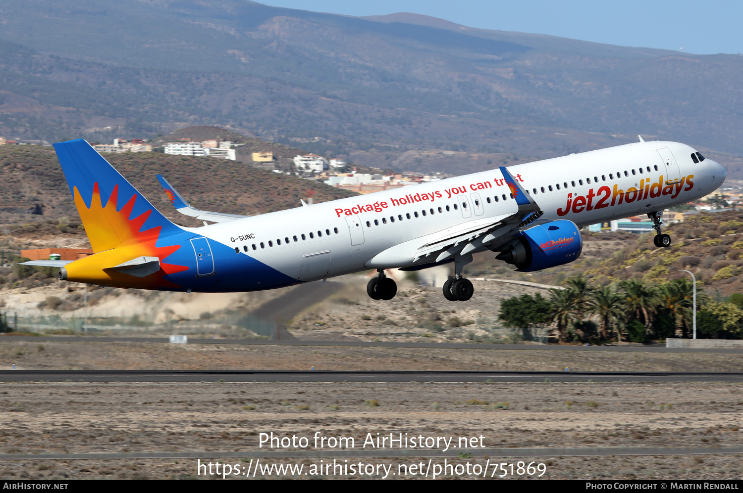 Aircraft Photo of G-SUNC | Airbus A321-251NX | Jet2 Holidays | AirHistory.net #751869