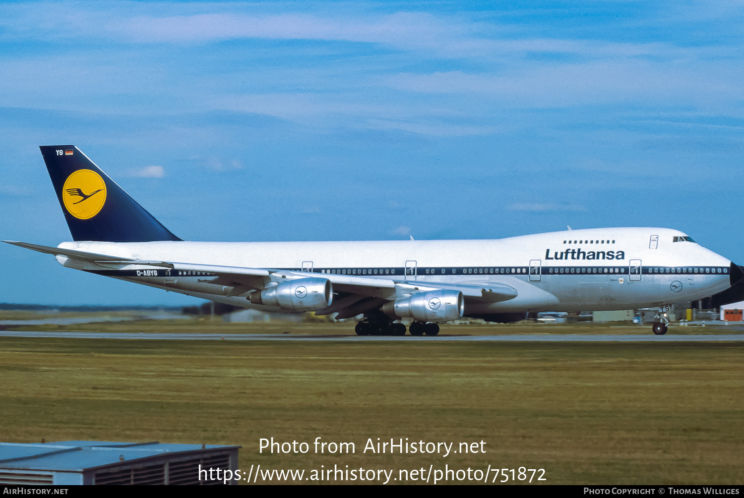 Aircraft Photo of D-ABYS | Boeing 747-230B | Lufthansa | AirHistory.net #751872