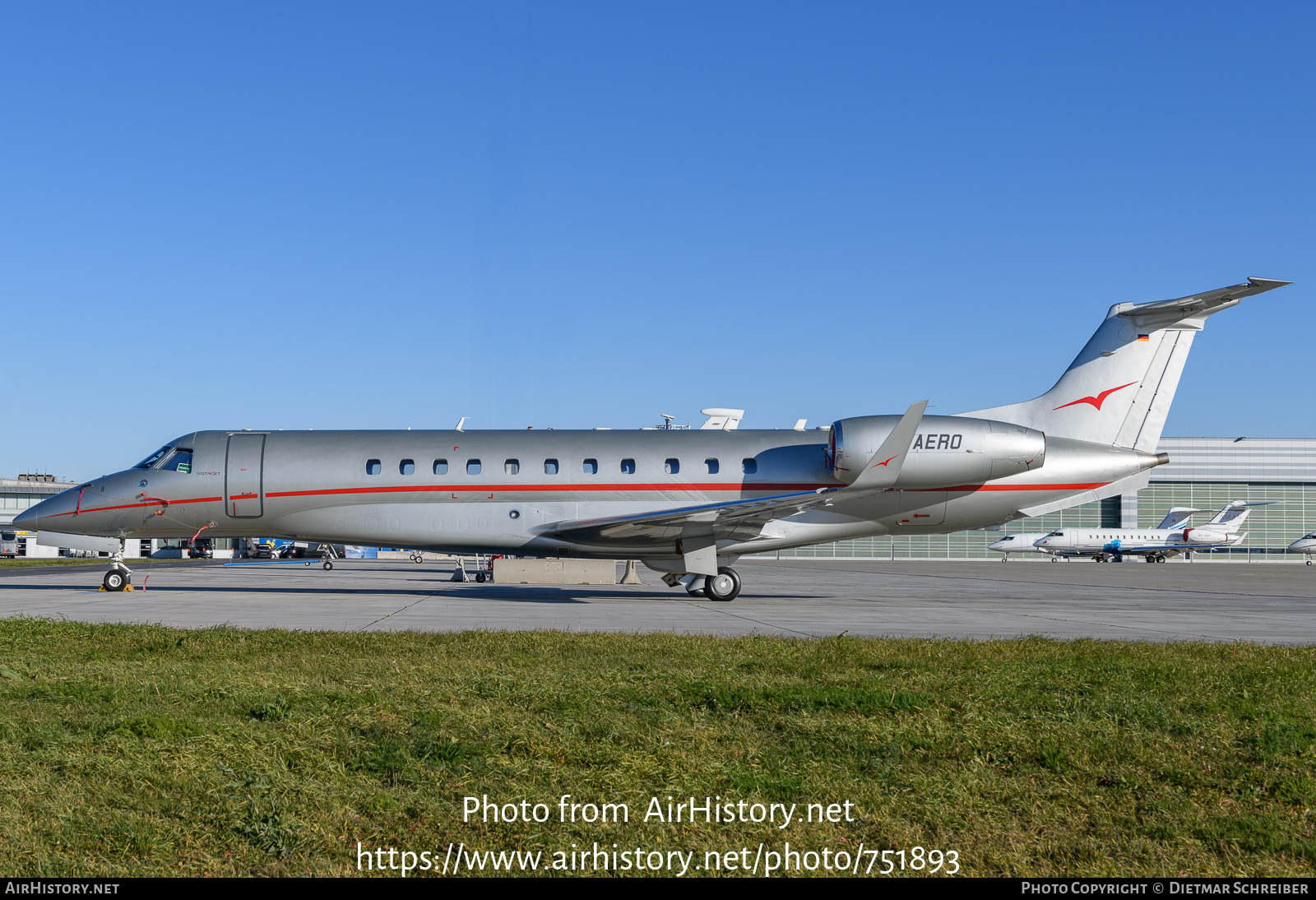 Aircraft Photo of D-AERO | Embraer Legacy 650 (EMB-135BJ) | VistaJet | AirHistory.net #751893