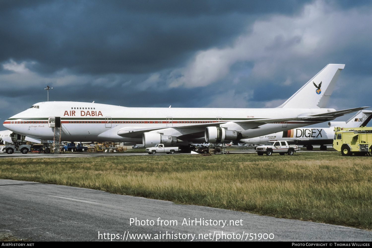 Aircraft Photo of C5-FBS | Boeing 747-122 | Air Dabia | AirHistory.net #751900