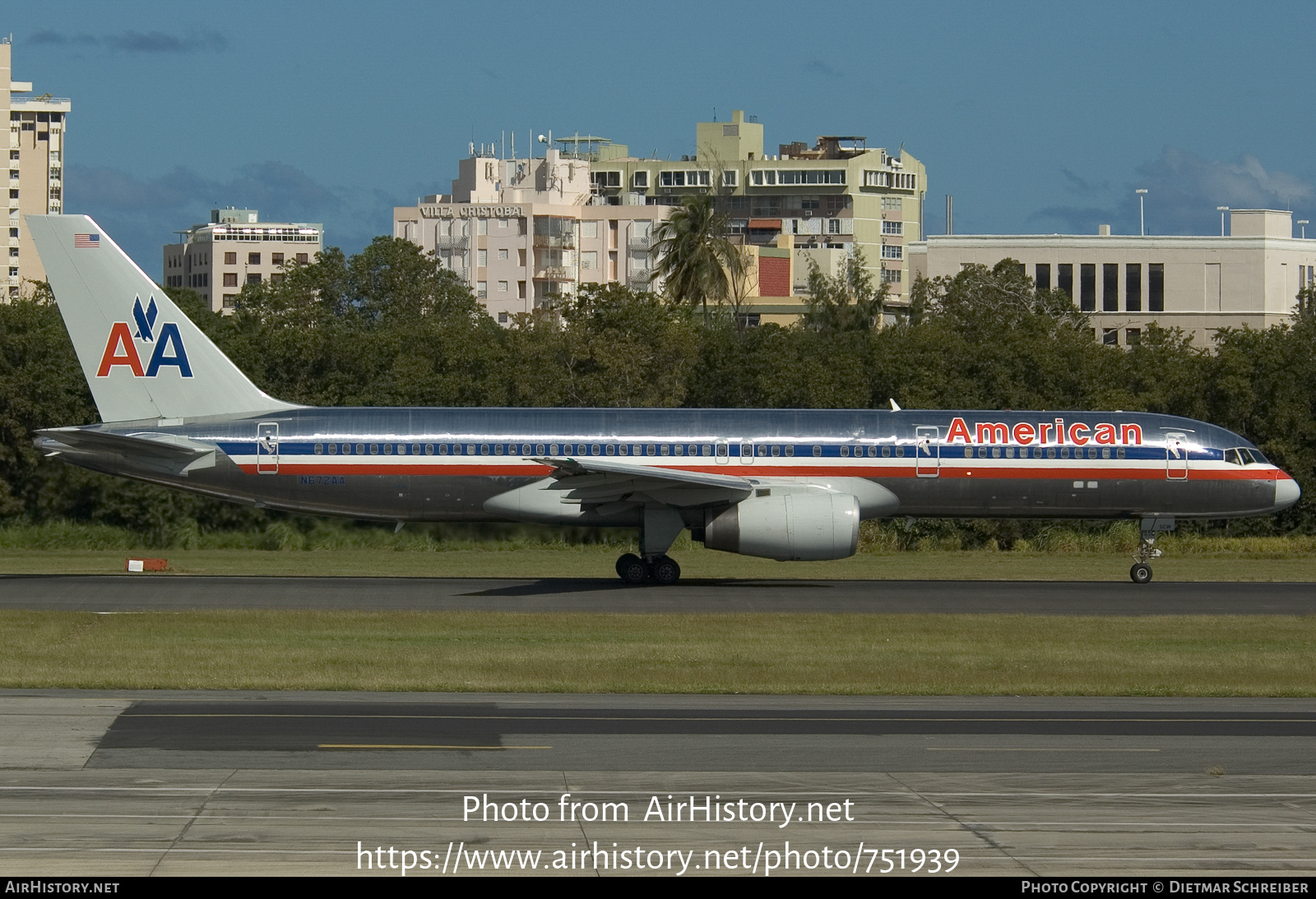 Aircraft Photo of N672AA | Boeing 757-223 | American Airlines | AirHistory.net #751939