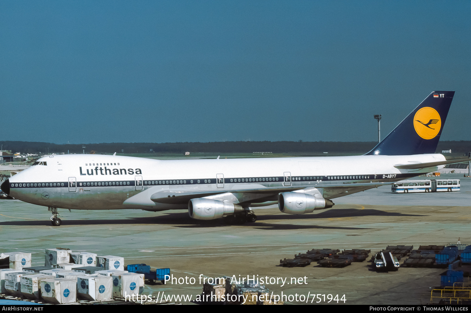 Aircraft Photo of D-ABYT | Boeing 747-230BM | Lufthansa | AirHistory.net #751944