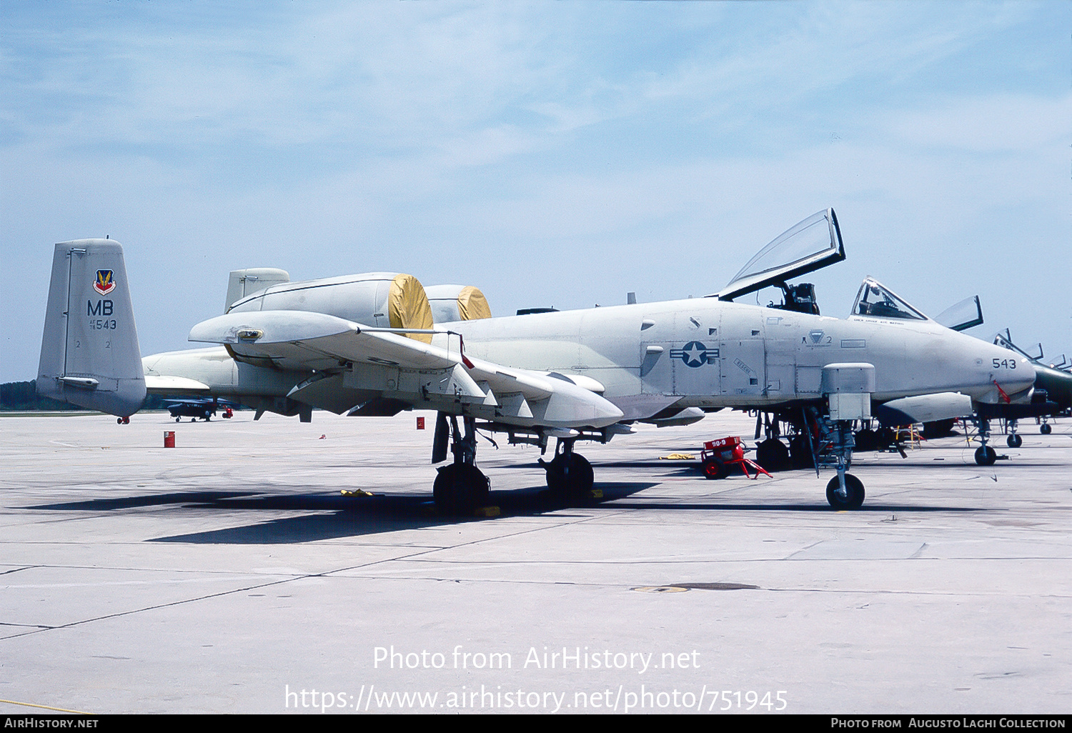 Aircraft Photo of 76-0543 / AF76-543 | Fairchild A-10A Thunderbolt II | USA - Air Force | AirHistory.net #751945