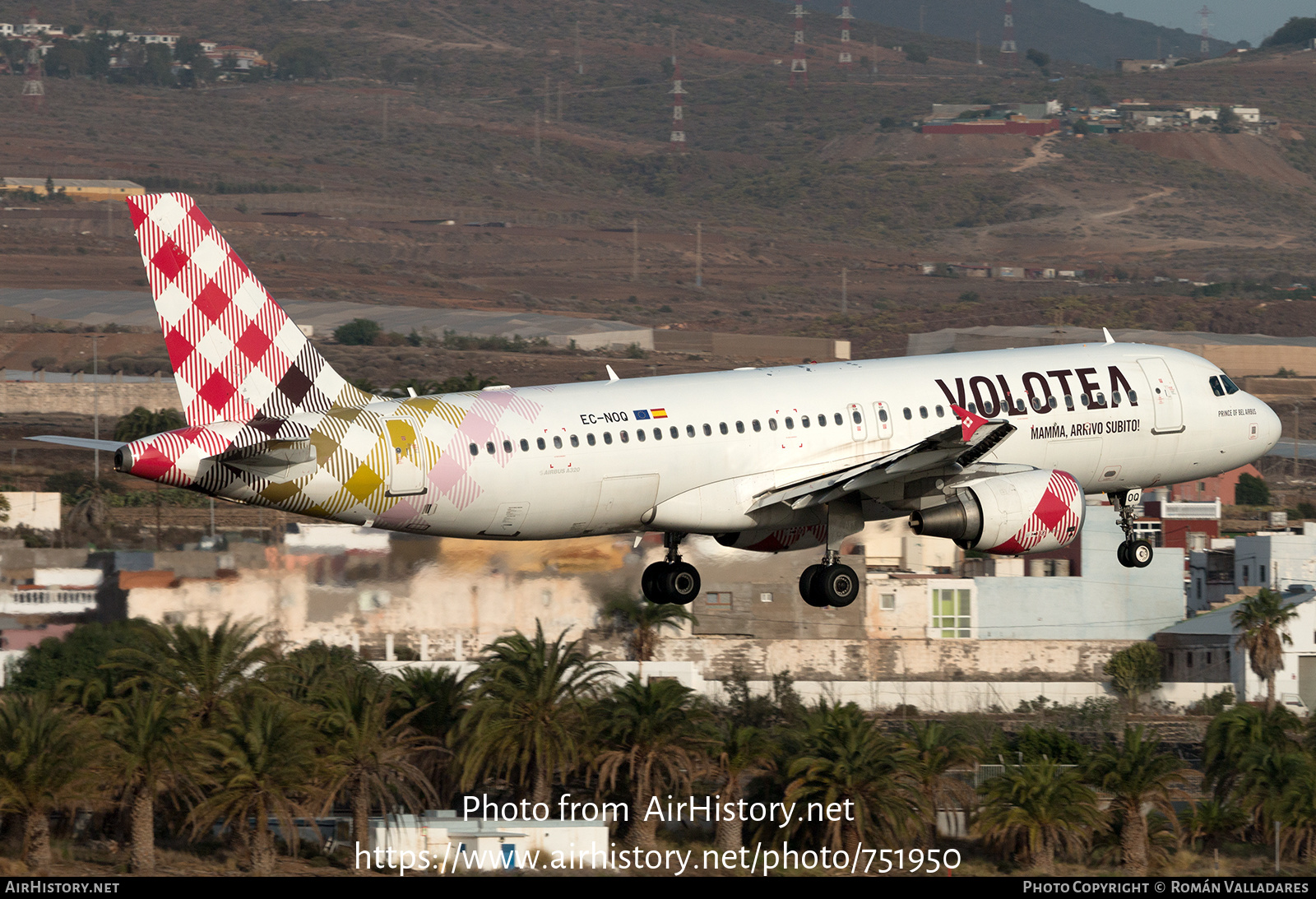 Aircraft Photo of EC-NOQ | Airbus A320-216 | Volotea | AirHistory.net #751950