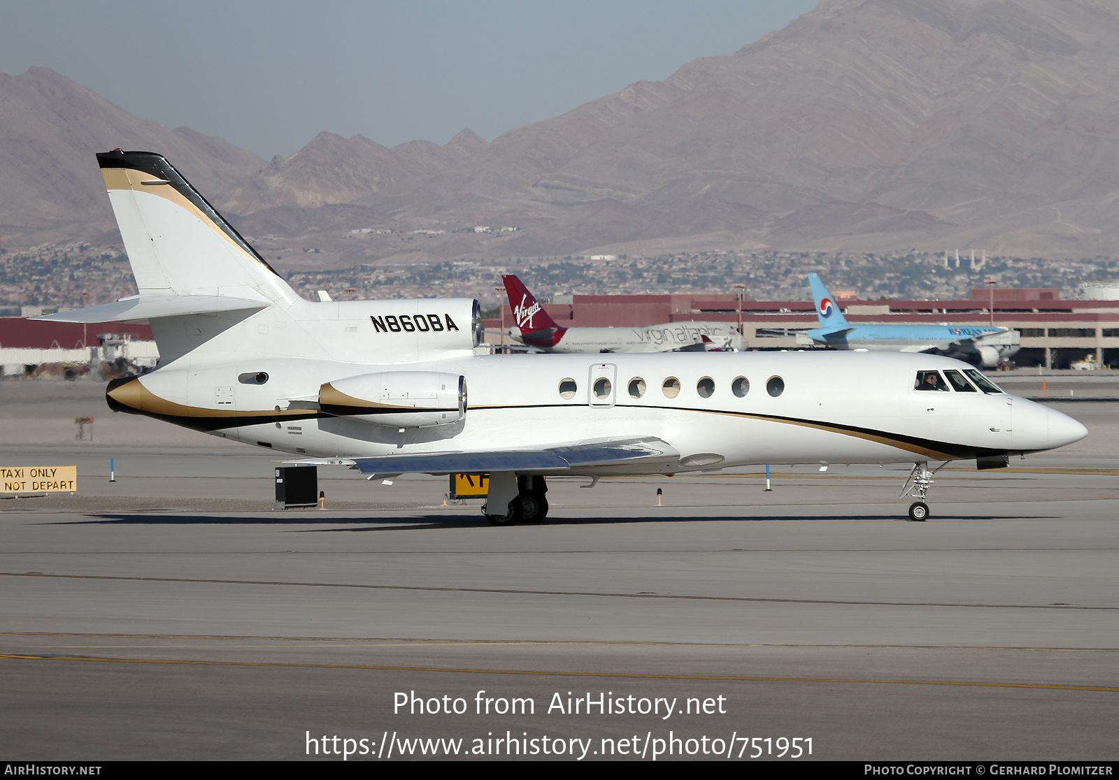 Aircraft Photo of N860BA | Dassault Falcon 50 | AirHistory.net #751951