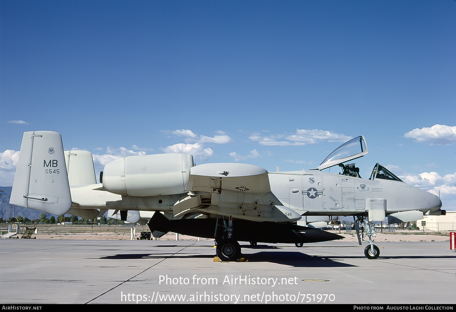 Aircraft Photo of 76-0545 / AF76-545 | Fairchild A-10A Thunderbolt II | USA - Air Force | AirHistory.net #751970