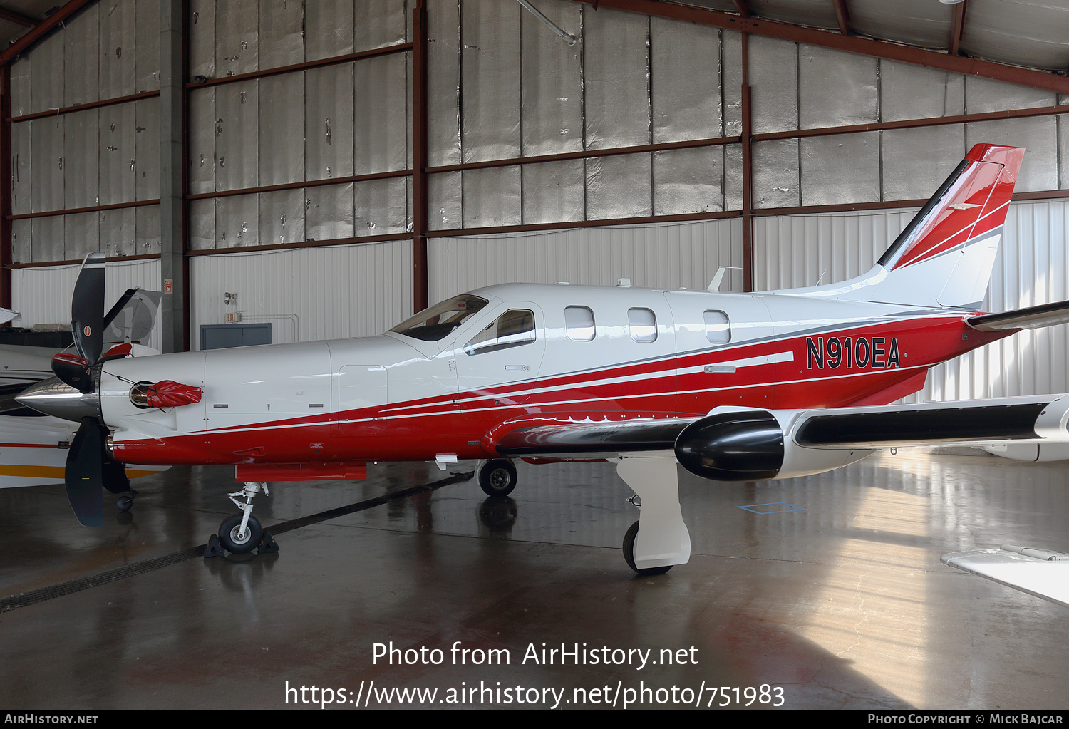 Aircraft Photo of N910EA | Socata TBM-700 | AirHistory.net #751983