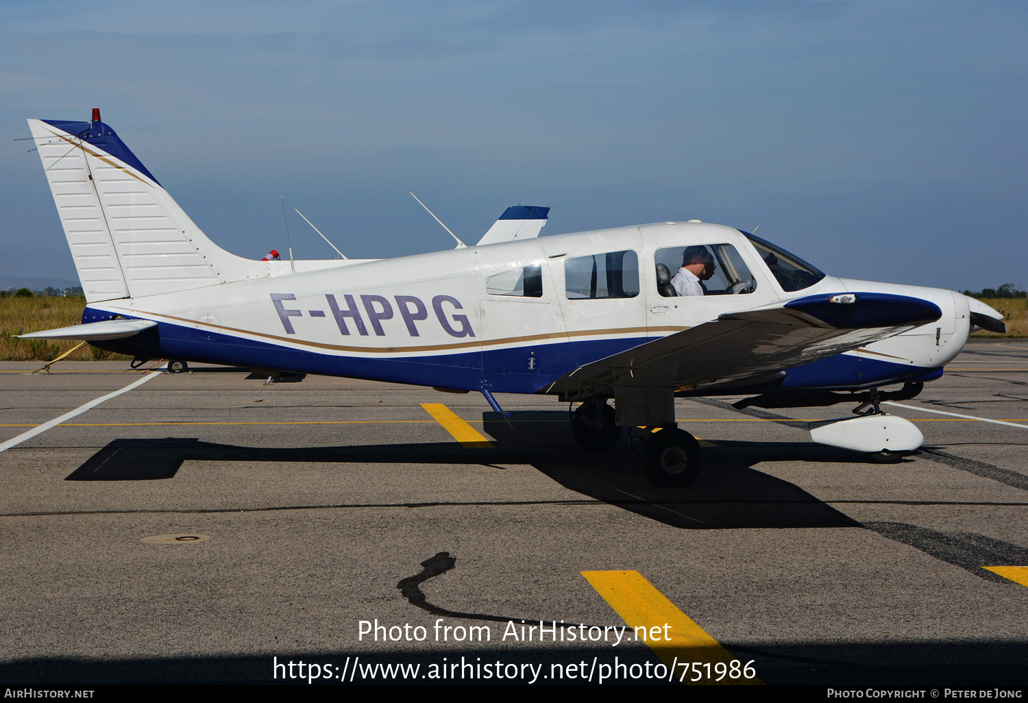 Aircraft Photo of F-HPPG | Piper PA-28-161 Cherokee Warrior II | AirHistory.net #751986